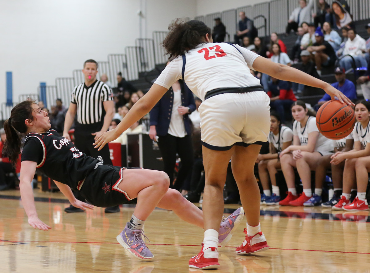 Coppell Allen Texas 6A UIL girls basketball bi-district playoffs 021323 Brian McLean 9